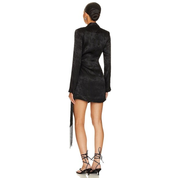 House of Harlow 1960 Black Mini Dress - Picture 4 of 16